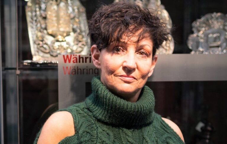 Sandra Kreisler im Jüdischen Museum Wien (Foto: Jakob Untner)
