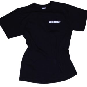 Postmodernes Arschloch – T-Shirt (schwarz) – vorne