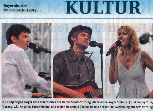„Sieben Stunden beste Unterhaltung“ – Bayernkurier über die Songs an einem Sommerabend in Kloster Banz